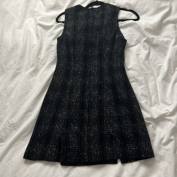 Vintage Versace Size small 26 40 black tweed cute - Picture 4 of 4